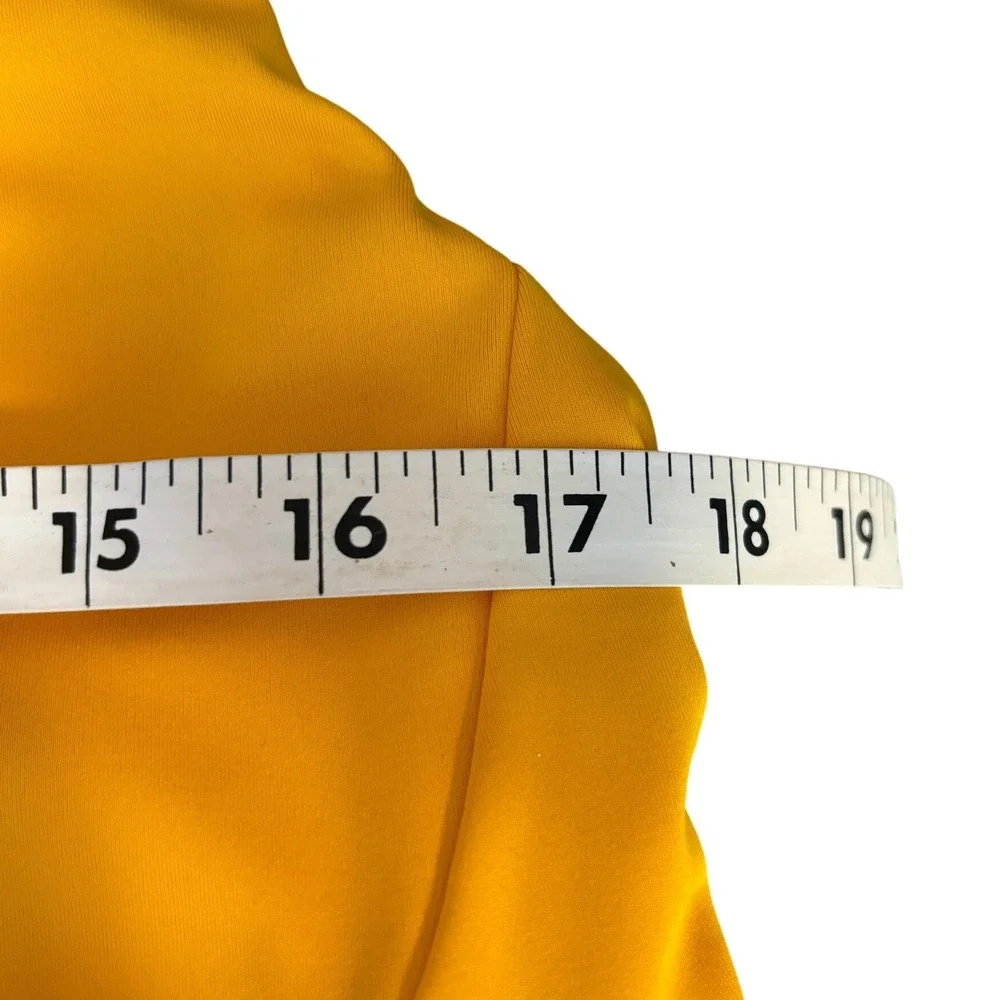 Athleta Sports Bra Womens XL Orange Racerback Adjustable Hook Eye Activewear